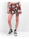 Lurking Class by Sketchy Tank Burner Black & Red Board Shorts - Thumbnail image 1 of 6