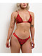 Lurking Class by Sketchy Tank Burning Souls Red Triangle Bikini Top - Thumbnail image 4 of 7