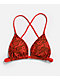Lurking Class by Sketchy Tank Burning Souls Red Triangle Bikini Top - Thumbnail image 5 of 7