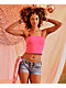 Lurking Class by Sketchy Tank Burning Souls Red Triangle Bikini Top - Thumbnail image 6 of 7