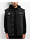 Lurking Class by Sketchy Tank Burnouts Black Denim Vest - Thumbnail image 2 of 8