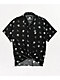 Lurking Class by Sketchy Tank Cry Print Black Short Sleeve Button Up Shirt - Thumbnail image 4 of 8
