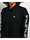 Lurking Class by Sketchy Tank Cyber Skull Black Thermal Long Sleeve Button Up T-Shirt - Thumbnail image 3 of 7
