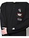 Lurking Class by Sketchy Tank DIY Black Long Sleeve Polo Shirt - Thumbnail image 3 of 3