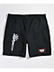 Lurking Class by Sketchy Tank Dagger Black Elastic Waist Shorts - Thumbnail image 1 of 4