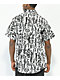 Lurking Class by Sketchy Tank Daggers Black & White Short Sleeve Button Up Shirt  - Thumbnail image 2 of 3