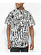 Lurking Class by Sketchy Tank Daggers Black & White Short Sleeve Button Up Shirt  - Thumbnail image 1 of 3