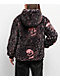 Lurking Class by Sketchy Tank Death Leopard Black & Pink Faux Fur Reversible Work Jacket - Thumbnail image 4 of 11