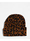 Lurking Class by Sketchy Tank Death Leopard Brown Beanie - Thumbnail image 2 of 2