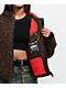 Lurking Class by Sketchy Tank Death Leopard Brown Hooded Canvas Jacket - Thumbnail image 7 of 7