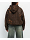 Lurking Class by Sketchy Tank Death Leopard Brown Hooded Canvas Jacket - Thumbnail image 2 of 7