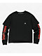 Lurking Class by Sketchy Tank Destruction Black 2fer Long Sleeve T-Shirt - Thumbnail image 6 of 6