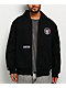 Lurking Class by Sketchy Tank Do No Harm Black Hooded Canvas Work Jacket - Thumbnail image 3 of 6