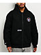 Lurking Class by Sketchy Tank Do No Harm Black Hooded Canvas Work Jacket - Thumbnail image 2 of 6