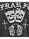 Lurking Class by Sketchy Tank Doing Time Black Wash Hoodie - Thumbnail image 3 of 6