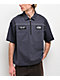 Lurking Class by Sketchy Tank Don't Pray For Me Charcoal Quarter Zip Work Shirt - Thumbnail image 2 of 4