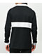 Lurking Class by Sketchy Tank Double Thorn Black & White Rugby Shirt - Thumbnail image 2 of 4