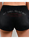Lurking Class by Sketchy Tank Eat Your Heart Out Black Wash Fleece Shorts - Thumbnail image 4 of 4
