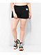 Lurking Class by Sketchy Tank Flame Black Sweat Shorts - Thumbnail image 3 of 7