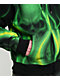 Lurking Class by Sketchy Tank Ghost Rider Black & Green Crop Zip Hoodie - Thumbnail image 5 of 7