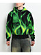 Lurking Class by Sketchy Tank Ghost Rider Black & Green Crop Zip Hoodie - Thumbnail image 6 of 7