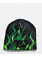 Lurking Class by Sketchy Tank Ghost Rider Black & Green Skully Beanie - Thumbnail image 1 of 2