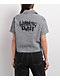Lurking Class by Sketchy Tank Gingham Thorn Black & White Flannel Crop Shirt - Thumbnail image 2 of 3
