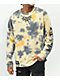 Lurking Class by Sketchy Tank Greed Flash Blue & Tan Tie Dye Long Sleeve T-Shirt
