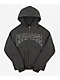 Lurking Class by Sketchy Tank Head Case Black Wash Zip Hoodie - Thumbnail image 2 of 3