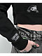 Lurking Class by Sketchy Tank Hesh Black Crop Zip Hoodie - Thumbnail image 3 of 4