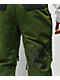Lurking Class by Sketchy Tank Lurk Wear Green 10K Cargo Snowboard Pants