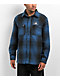 Lurking Class by Sketchy Tank Lurker Black & Blue Flannel Shirt - Thumbnail image 1 of 3