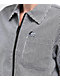 Lurking Class by Sketchy Tank Lurker Black & White Stripe Crop Work Shirt - Thumbnail image 3 of 4