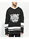 Lurking Class by Sketchy Tank Lurker Black Hockey Jersey - Thumbnail image 1 of 7