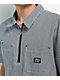 Lurking Class by Sketchy Tank Lurker Navy Blue & White Half Zip Work Shirt - Thumbnail image 3 of 5