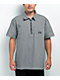 Lurking Class by Sketchy Tank Lurker Navy Blue & White Half Zip Work Shirt - Thumbnail image 1 of 5