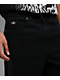 Lurking Class by Sketchy Tank Lurker Wash Black Denim Shorts - Thumbnail image 3 of 5