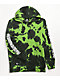 Lurking Class by Sketchy Tank Matrix Green Tie Dye Hoodie