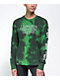 Lurking Class by Sketchy Tank Matrix Peace Green Tie Dye Long Sleeve T-Shirt