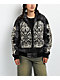 Lurking Class by Sketchy Tank Memento Mori Plaid Black Hooded Jacket - Thumbnail image 1 of 6