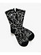 Lurking Class by Sketchy Tank Memento Mori Ruffle Black Half Crew Socks - Thumbnail image 1 of 2