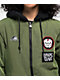 Lurking Class by Sketchy Tank No Masters Olive Green Bomber Jacket - Thumbnail image 3 of 7