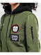 Lurking Class by Sketchy Tank No Masters Olive Green Bomber Jacket - Thumbnail image 4 of 7