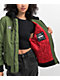 Lurking Class by Sketchy Tank No Masters Olive Green Bomber Jacket - Thumbnail image 7 of 7