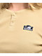 Lurking Class by Sketchy Tank Old English Cream Thermal Long Sleeve Crop T-Shirt - Thumbnail image 2 of 3