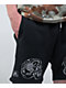Lurking Class by Sketchy Tank Peace Scorpion Black Sweat Shorts - Thumbnail image 3 of 5