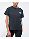 Lurking Class by Sketchy Tank Peeking Black T-Shirt - Thumbnail image 2 of 3