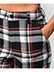 Lurking Class by Sketchy Tank Plaid Out Black, White & Red Chino Pants - Thumbnail image 3 of 5
