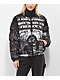 Lurking Class by Sketchy Tank Printed Black Puffer Jacket - Thumbnail image 1 of 5
