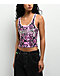 Lurking Class by Sketchy Tank Python Pink Crop Tank Top - Thumbnail image 1 of 3